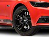 Track Pack Style Gloss Black Wheel; 19x8.5; 48mm Offset (15-23 Mustang GT, EcoBoost, V6)