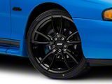 Track Pack Style Gloss Black Wheel; 19x8.5; 48mm Offset (94-98 Mustang)