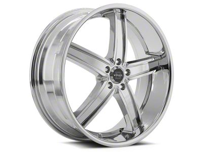 Blade Luxury BL-402 Pizarro Chrome Wheel; Rear Only; 24x9.5; 15mm Offset (08-23 RWD Challenger, Excluding SRT Hellcat & Widebody)