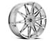 Blade Luxury BL-403 Lucid Chrome Wheel; Rear Only; 24x9.5; 15mm Offset (08-23 RWD Challenger, Excluding SRT Hellcat & Widebody)