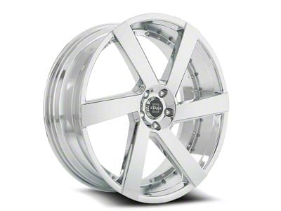 Blade Luxury RT-452 Maddox Chrome Wheel; Rear Only; 24x9.5; 15mm Offset (11-23 RWD Charger, Excluding Widebody)