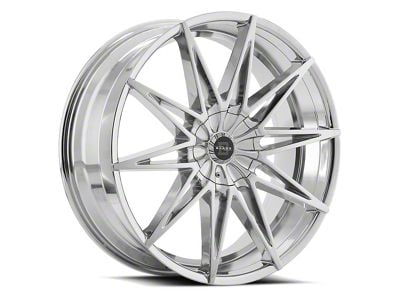 Blade Luxury BL-403 Lucid Chrome Wheel; 20x8.5; 35mm Offset (10-14 Mustang)