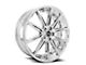 Blade Luxury RT-459 Barrett Chrome Wheel; Rear Only; 24x9; 35mm Offset (10-14 Mustang)