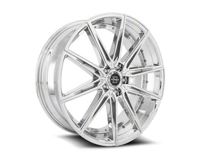 Blade Luxury RT-459 Barrett Chrome Wheel; Rear Only; 24x9; 35mm Offset (24-25 Mustang)