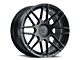 Blaque Diamond Wheels BD-F12 Satin Black FP Wheel; 20x9 (10-14 Mustang)