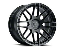 Blaque Diamond Wheels BD-F12 Satin Black FP Wheel; 20x10 (15-23 Mustang GT, EcoBoost, V6)