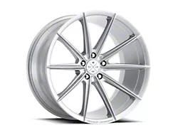 Blaque Diamond Wheels BD-11 Gloss Silver Wheel; 20x10; 25mm Offset (93-02 Camaro)