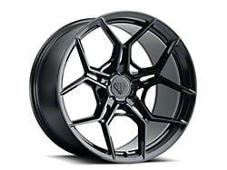 Blaque Diamond Wheels BD-F25 Gloss Black FP Wheel; 20x9 (94-98 Mustang)