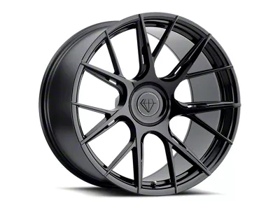 Blaque Diamond Wheels BD-F18 Gloss Black SDP Wheel; 20x11; 0mm Offset (18-23 Challenger Widebody)