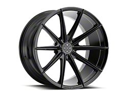 Blaque Diamond Wheels BD-11 Gloss Black Wheel; Front Only; 20x9; 15mm Offset (11-23 RWD Charger, Excluding Widebody)