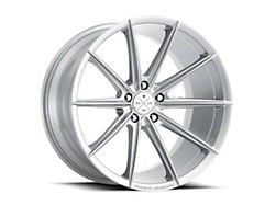 Blaque Diamond Wheels BD-11 Gloss Silver Wheel; 22x9; 20mm Offset (11-23 RWD Charger, Excluding Widebody)