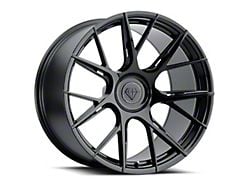 Blaque Diamond Wheels BD-F18 Gloss Black DP Wheel; Rear Only; 20x10; 40mm Offset (97-04 Corvette C5)