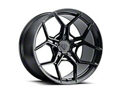 Blaque Diamond Wheels BD-F25 Gloss Black FP Wheel; 20x9; 40mm Offset (05-13 Corvette C6)