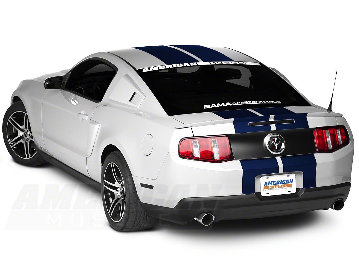 SEC10 Mustang Lemans Stripes; Blue; 12-Inch 26234G05 (05-14 Mustang) - Free  Shipping