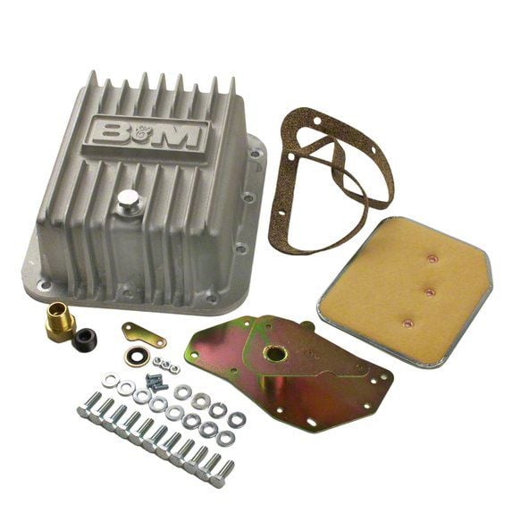 Bandm Mustang C4 Hi Tek Deep Transmission Pan Natural 50281 79 81 Mustang Free Shipping 9671