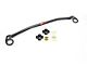 BMR 2-Point Front Strut Tower Brace; Black Hammertone (10-Early 11 Camaro SS)