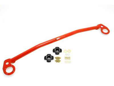 BMR 2-Point Front Strut Tower Brace; Red (10-Early 11 Camaro SS)