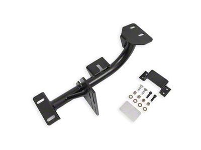 BMR 4L60E Transmission Torque Arm Relocation Crossmember; Black Hammertone (98-02 5.7L Camaro)