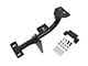 BMR 4L60E Transmission Torque Arm Relocation Crossmember; Black Hammertone (98-02 5.7L Camaro)