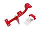 BMR 4L60E Transmission Torque Arm Relocation Crossmember; Red (98-02 5.7L Camaro)