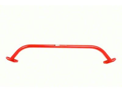 BMR Chromoly Shock Tower Brace; Red (93-97 Camaro SS)