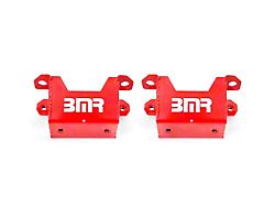 BMR Front Sway Bar Mounting Brackets; Red (93-02 Camaro)