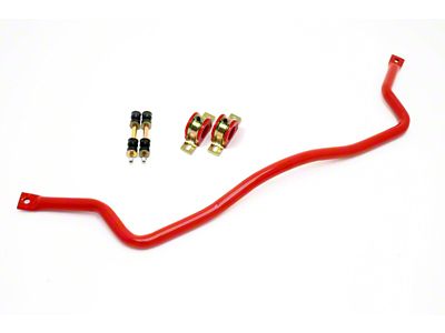 BMR Non-Adjustable Front Sway Bar; Red (93-02 Camaro)