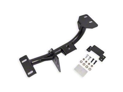 BMR T-56 Transmission Torque Arm Relocation Crossmember; Black Hammertone (98-02 5.7L Camaro)