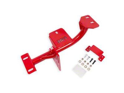 BMR TH350 Transmission Torque Arm Relocation Crossmember; Red (98-02 5.7L Camaro)