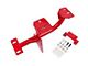 BMR TH350 Transmission Torque Arm Relocation Crossmember; Red (98-02 5.7L Camaro)