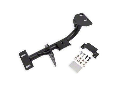 BMR TH400 Transmission Torque Arm Relocation Crossmember; Black Hammertone (98-02 5.7L Camaro)