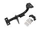 BMR TH400 Transmission Torque Arm Relocation Crossmember; Black Hammertone (98-02 5.7L Camaro)