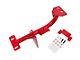 BMR TH400 Transmission Torque Arm Relocation Crossmember; Red (98-02 5.7L Camaro)