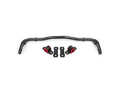 BMR Adjustable Front Sway Bar; 38mm; Black Hammertone (08-23 Challenger)