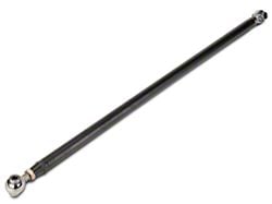 BMR Double Adjustable Chromoly Panhard Bar; Rod Ends; Black Hammertone (05-14 Mustang)