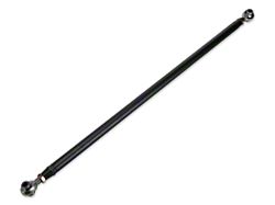 BMR Double Adjustable DOM Panhard Bar; Rod Ends; Black Hammertone (05-14 Mustang)