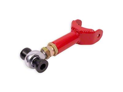 BMR Adjustable DOM Rear Upper Control Arm; Rod End; Red (11-14 Mustang)