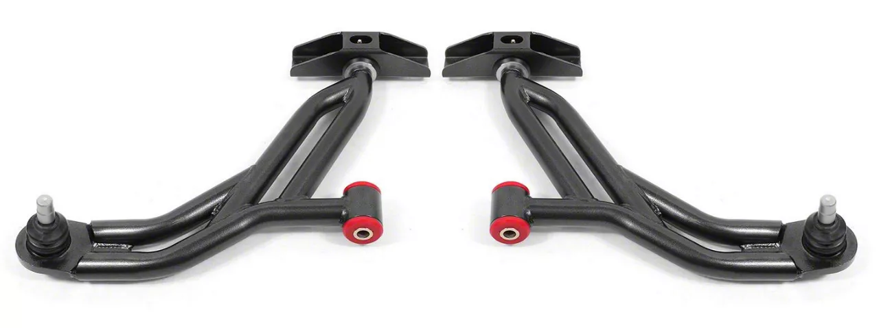 BMR Mustang Non-Adjustable Front Lower Control A-Arms; Polyurethane ...