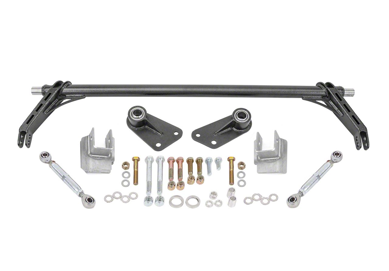 BMR Mustang Rear Anti-Roll Bar Kit; Spherical Bearings; Black ...