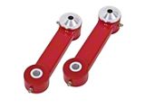 BMR Rear Lower Vertical Links; Polyurethane Bushings; Red (15-23 Mustang, Excluding GT500; 24-25 Mustang w/o Performance Pack)