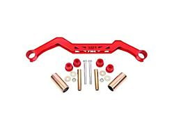 BMR Transmission Crossmember for TH350/PG/700R4/C4/C6/AOD/4L60 Transmissions; Red (79-93 Mustang)