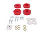 BMR Differential Lockout Bushing Kit; Polyurethane; Red (15-23 Mustang)