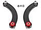 BMR Fixed Rear Upper Control Arm Camber Links; Poly; Black (15-24 Mustang)