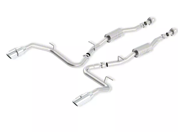 Borla Mustang ATAK Cat Back Exhaust with Polished Tips 140446 99