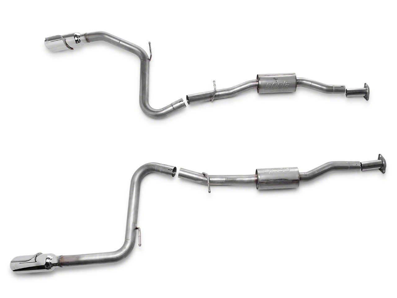 Borla Mustang ATAK Cat Back Exhaust with Polished Tips 140446 99