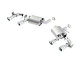 Borla ATAK Axle-Back Exhaust with Polished Tips (16-24 Camaro SS w/ NPP Dual Mode Exhaust)