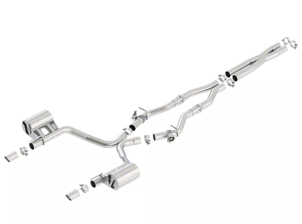 Borla Charger ATAK Cat-Back Exhaust with Replacement Valves 140723 (17 ...