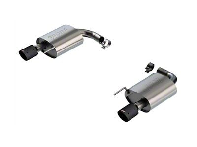 Borla S-Type Axle-Back Exhaust with Carbon Fiber Tips (24-25 Mustang EcoBoost w/o Active Exhaust)