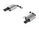 Borla S-Type Axle-Back Exhaust with Black Chrome Tips (2024 Mustang GT w/o Active Exhaust)