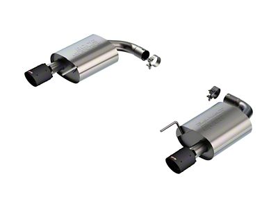 Borla S-Type Axle-Back Exhaust with Carbon Fiber Tips (2024 Mustang GT w/o Active Exhaust)